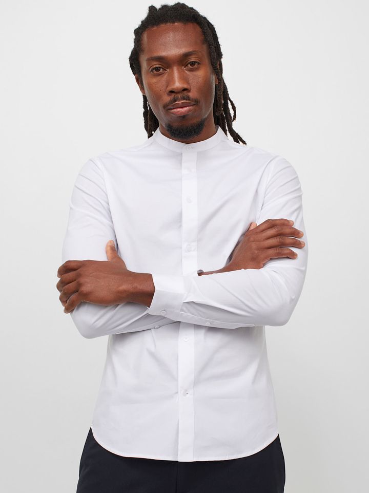H and m grandad shirt hotsell