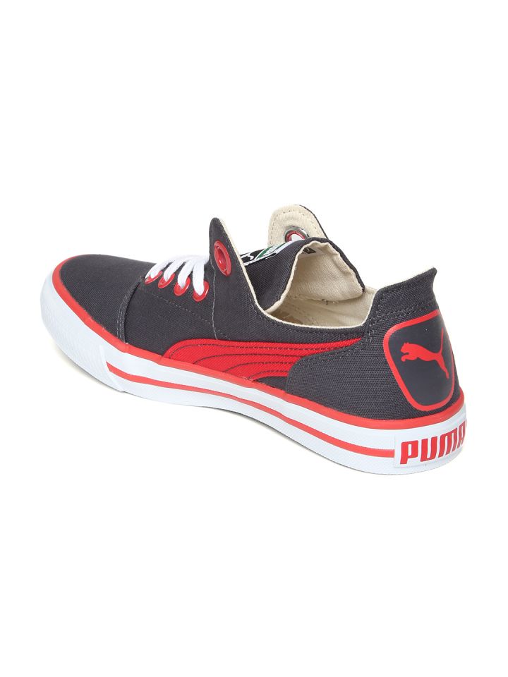 puma unisex limnos cat 3 dp canvas sneakers