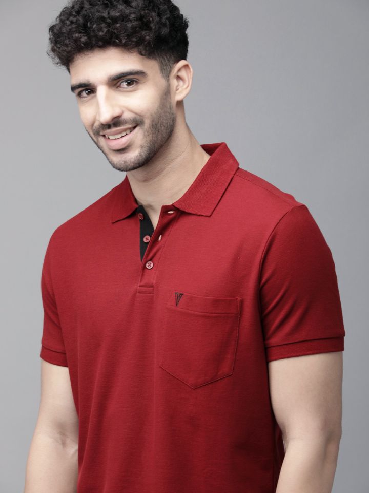 Van heusen polo shirts with pockets top