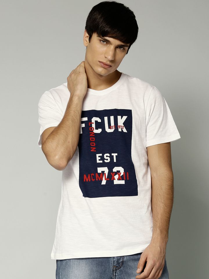 French connection white t shirt Clearance