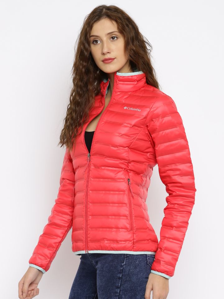 Columbia Women Red Flash Forward Down Winter Outdoor Hiking Puffer Jacket
