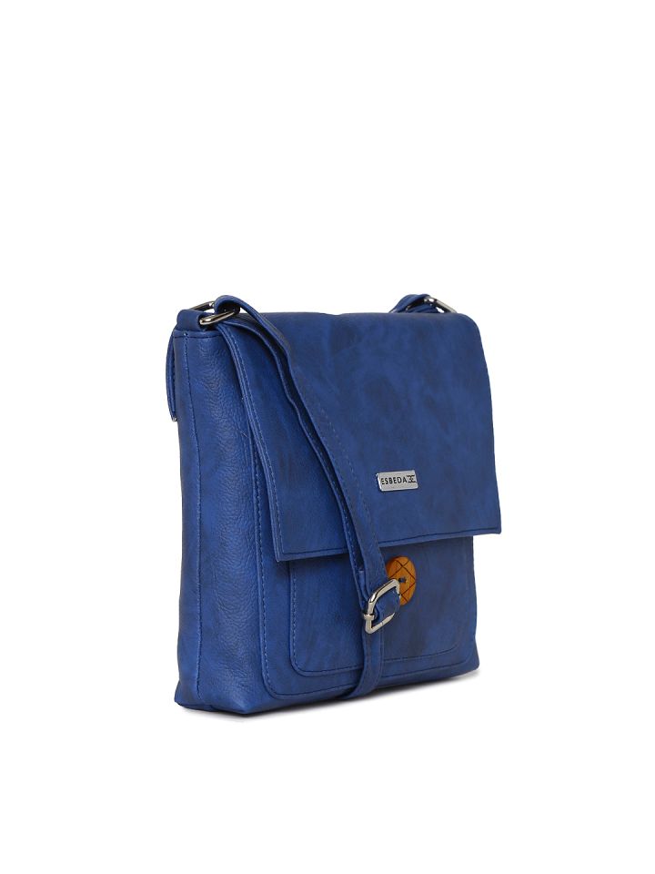 Buy ESBEDA Blue Sling Bag Handbags for Women 1568331 Myntra