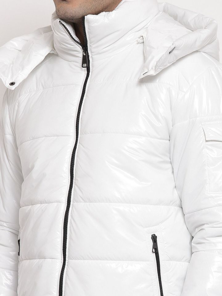 Buy Red Tape Men White Padded Jacket Jackets for Men 15710598