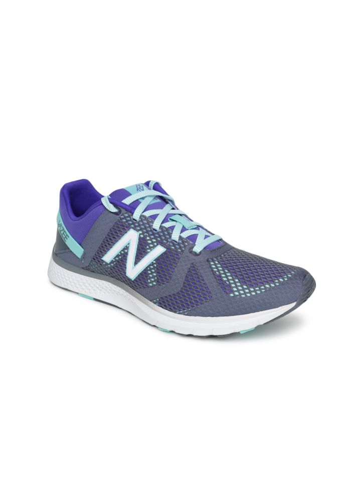 New Balance Women Green Navy WX77AM Training Shoes