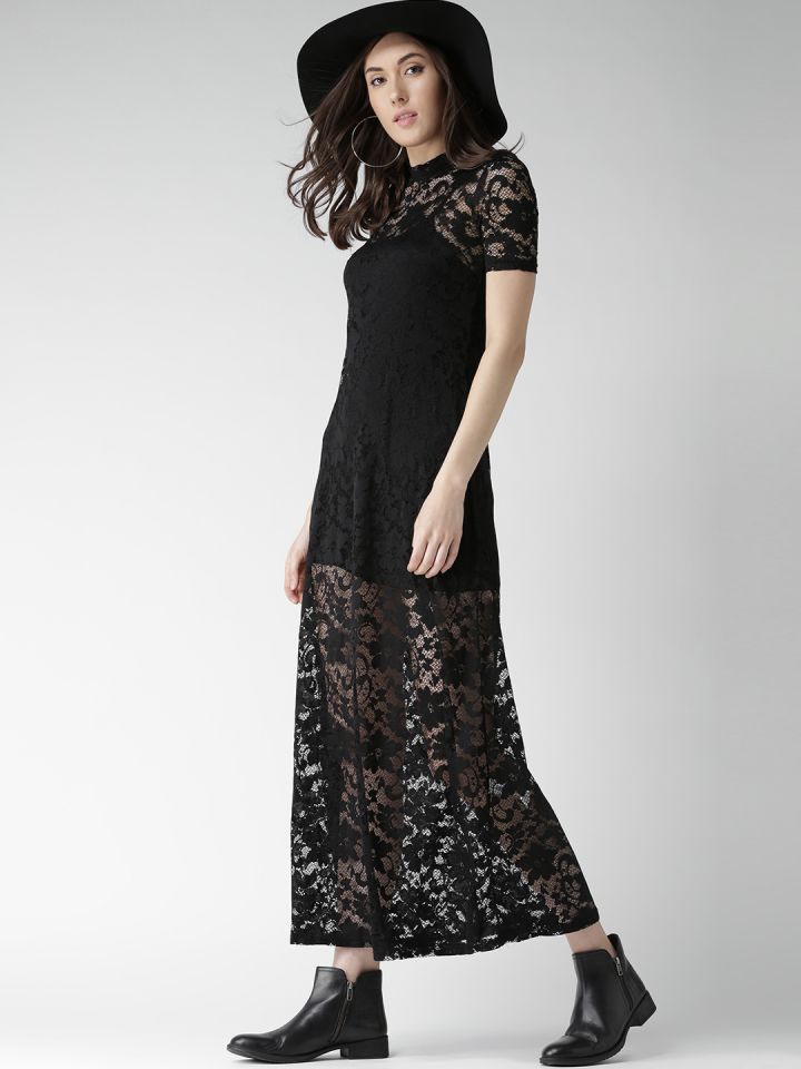 Forever 21 lace top maxi dress