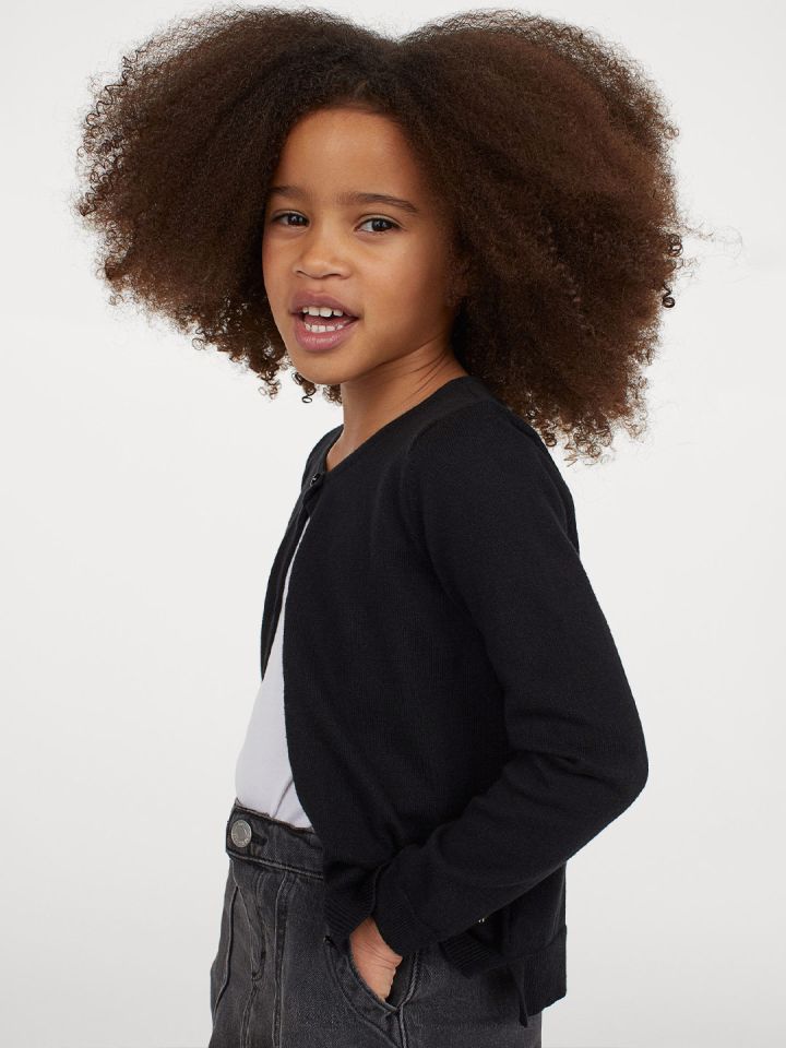 Little girls online black cardigan