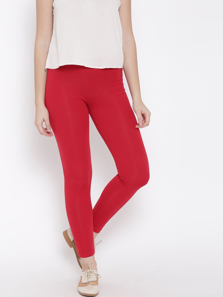 Forever 21 red leggings