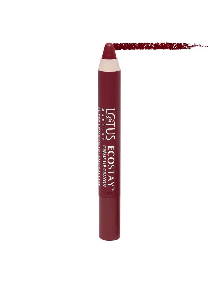 Buy Lotus Herbals Wine Rage Creme Stick Lip Colour Lipstick For Women Myntra Lotus claims to be absolutely safe. lotus herbals sustainable wine rage creme stick lip colour