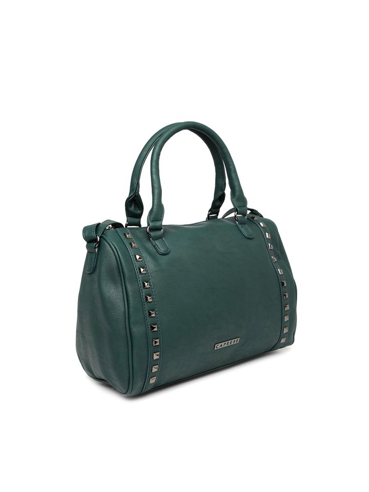 Caprese green solid shoulder bag Outlet