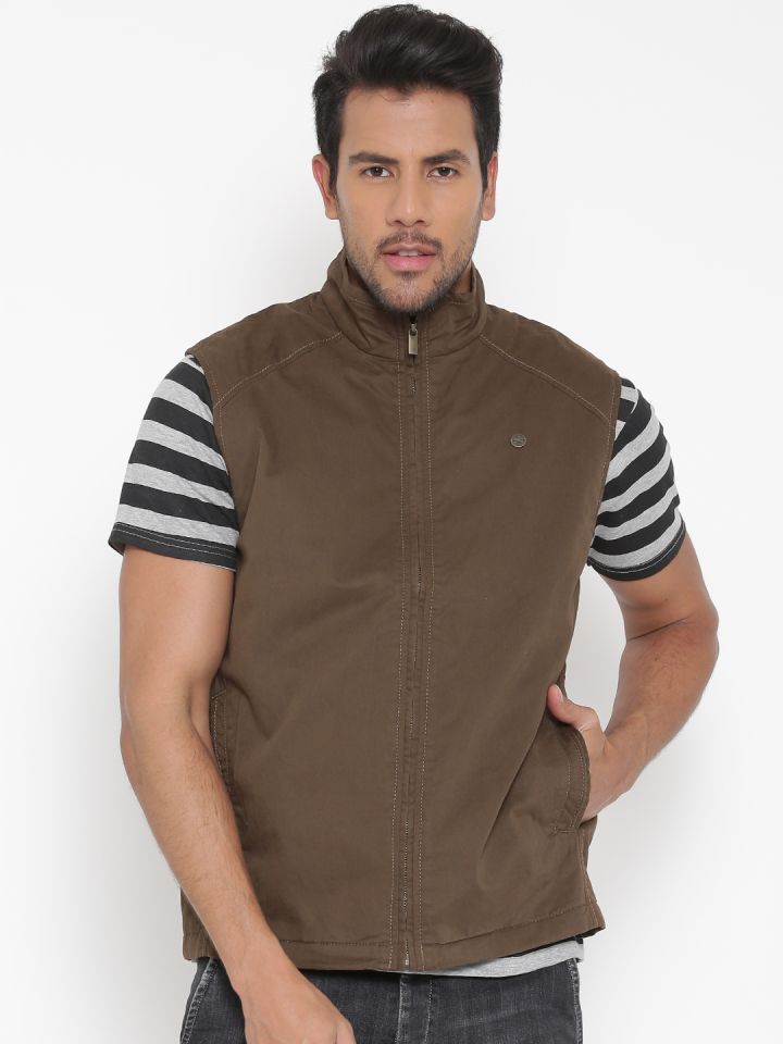 Peter england sleeveless jackets sales