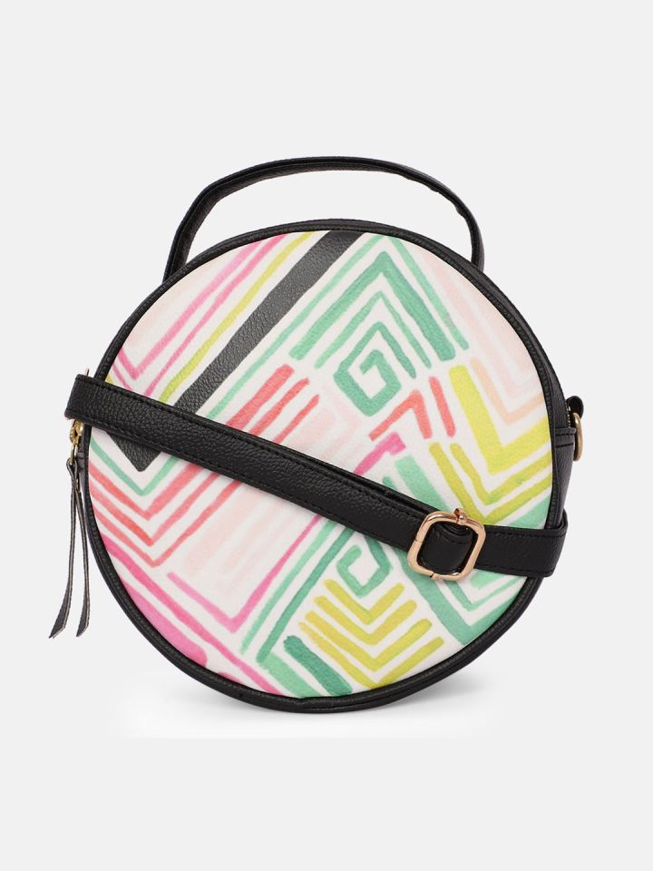 Round sling bag myntra sales