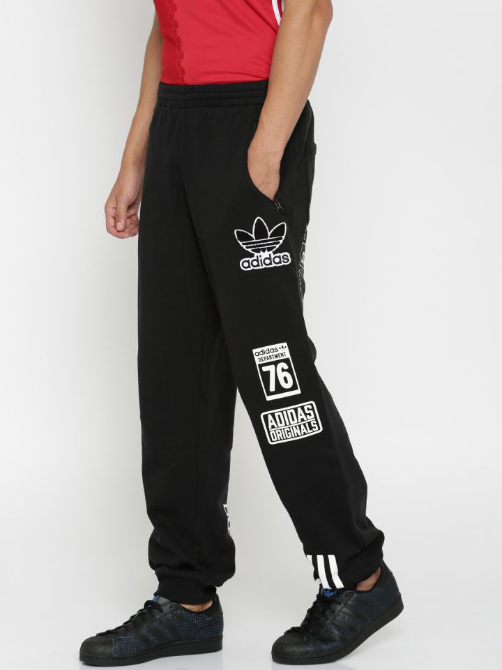 Adidas printed track pants best sale