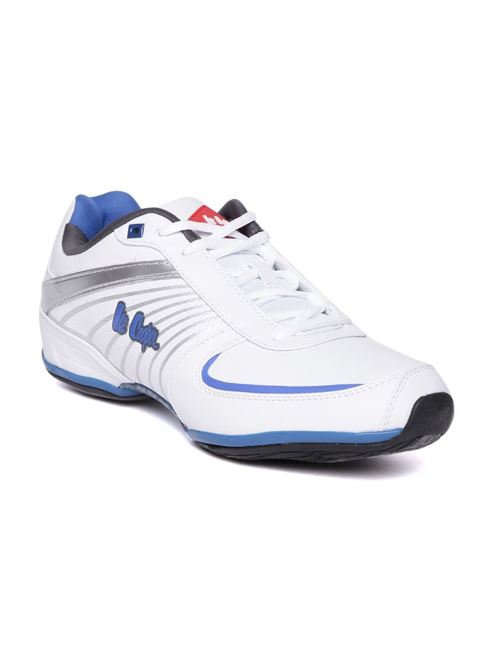Lee cooper white casual shoes deals