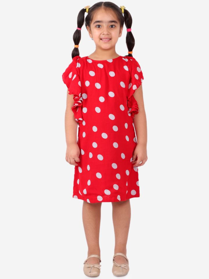 Red polka 2024 dot dress kids