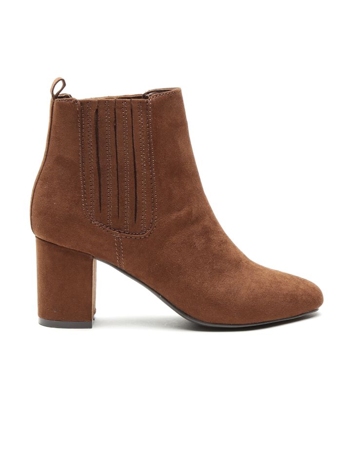 Forever 21 brown sales boots