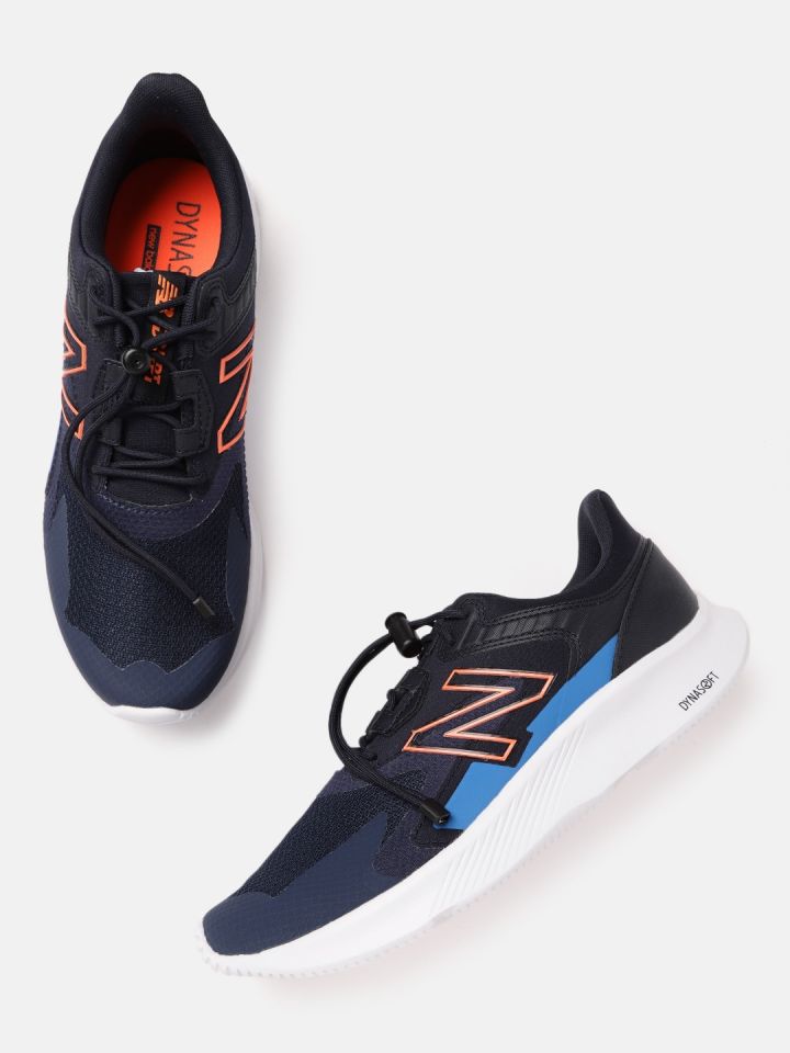Buy New Balance Men Navy Blue Woven Design Running Shoes Sports