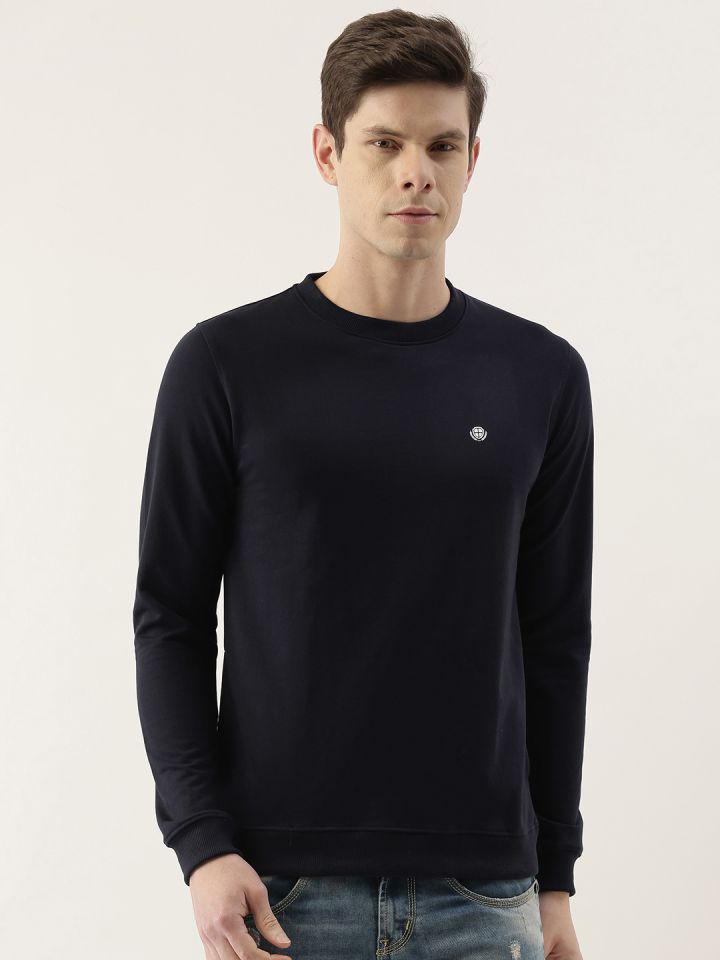 Peter england sales black sweatshirt