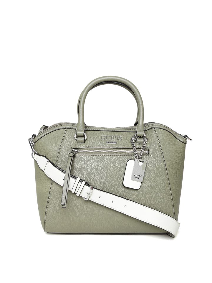 guess olive green bag