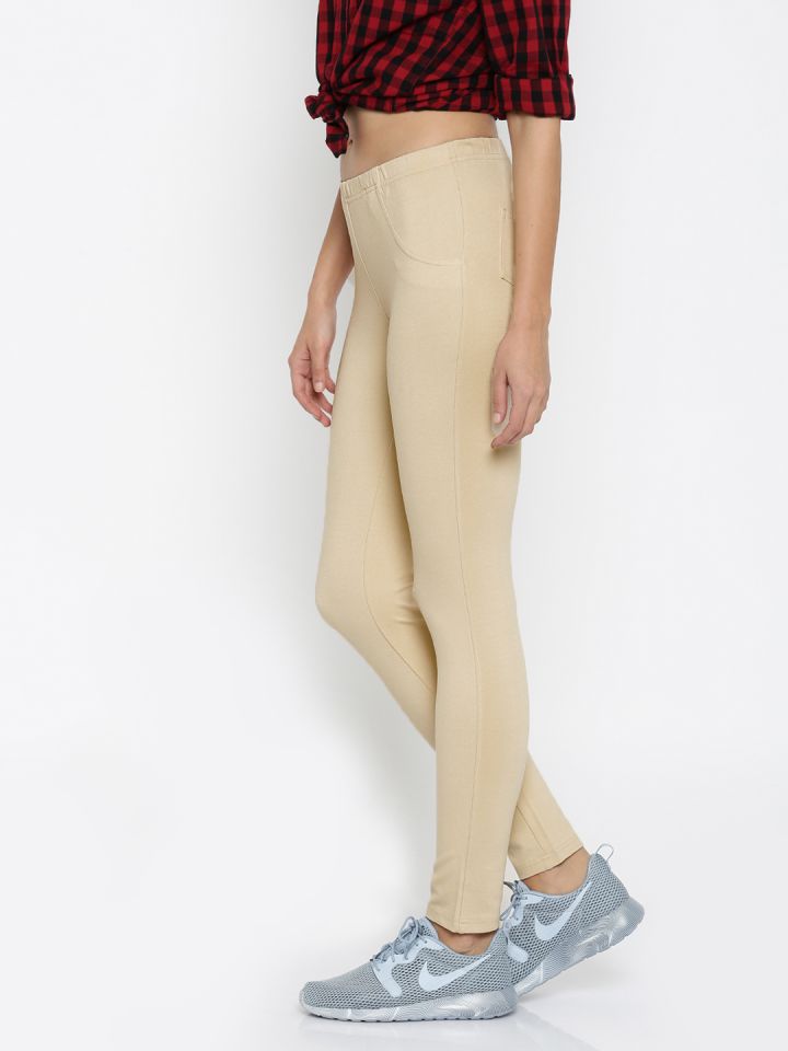 Tregging beige new arrivals