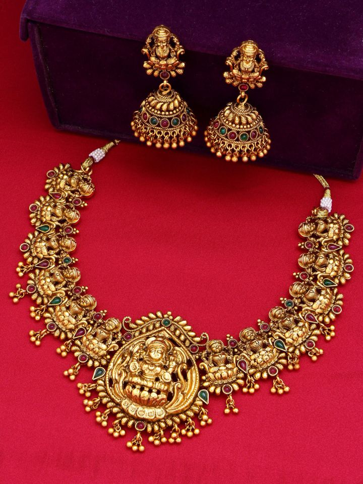 Choker necklace clearance online myntra