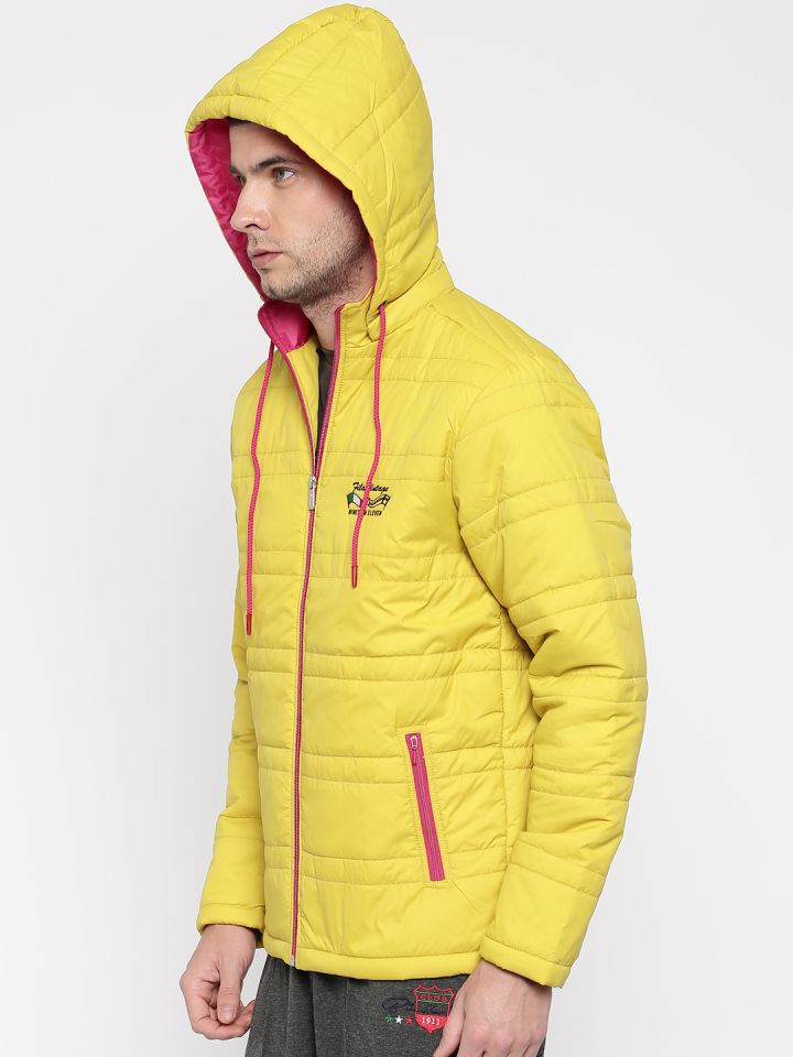 Fila yellow jacket on sale