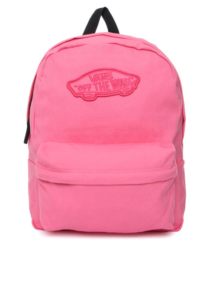 Vans neon 2025 pink backpack