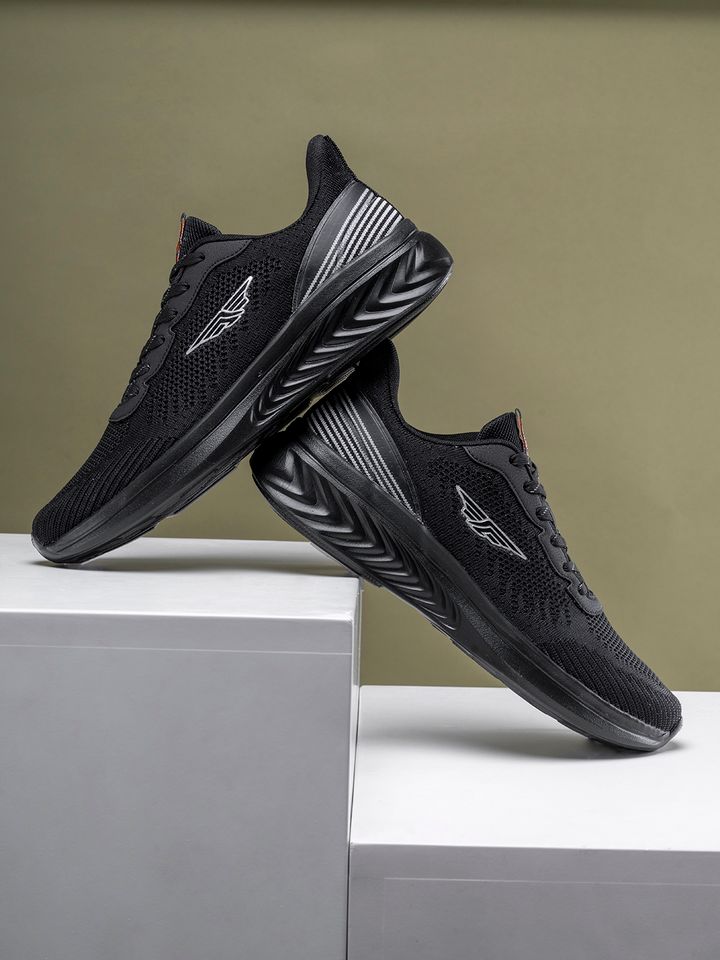 Buy Red Tape Men Black Mesh Walking Shoes Sports Shoes for Men