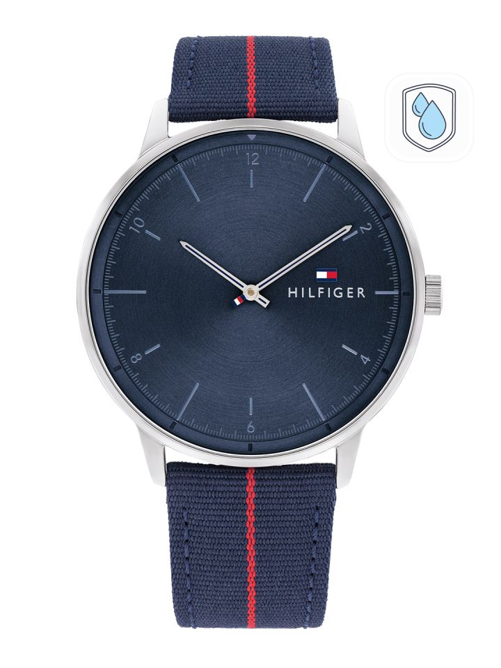 Tommy hilfiger men's blue discount watch