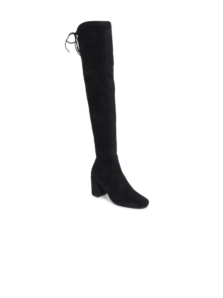 Thigh high clearance boots myntra