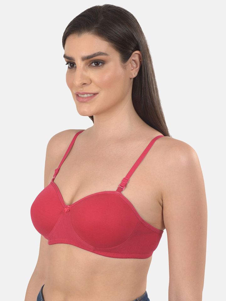 Buy Mod & Shy Pink Balconette Bra Lightly Padded - Bra for Women 16005028