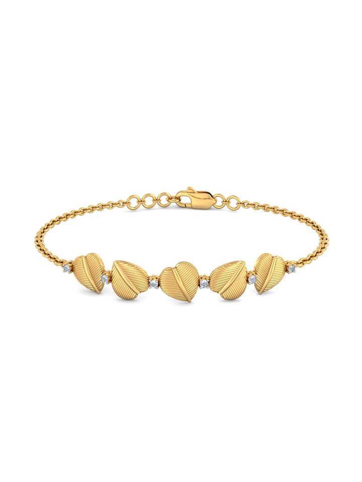 18 karat store gold bracelet womens