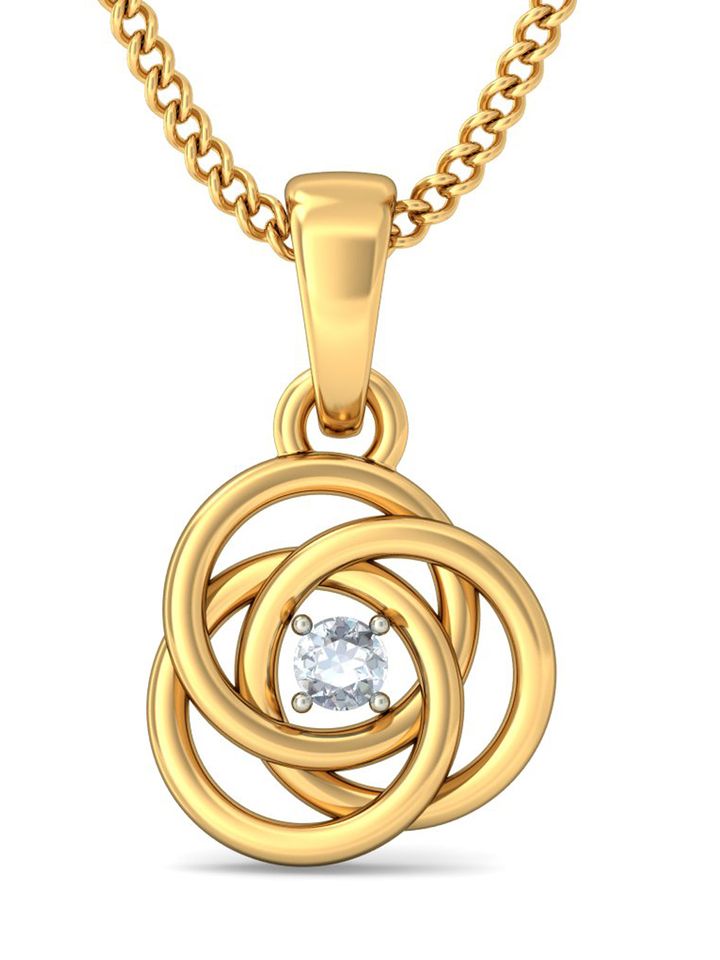 Bluestone Diamond Pendant