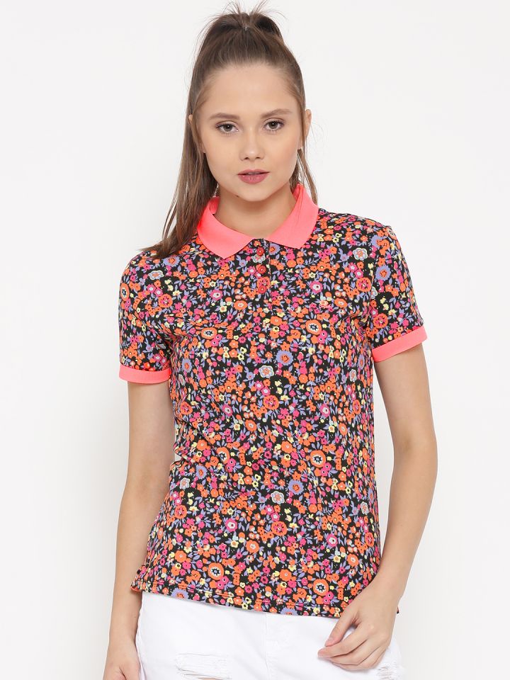 Floral polo for girl discount