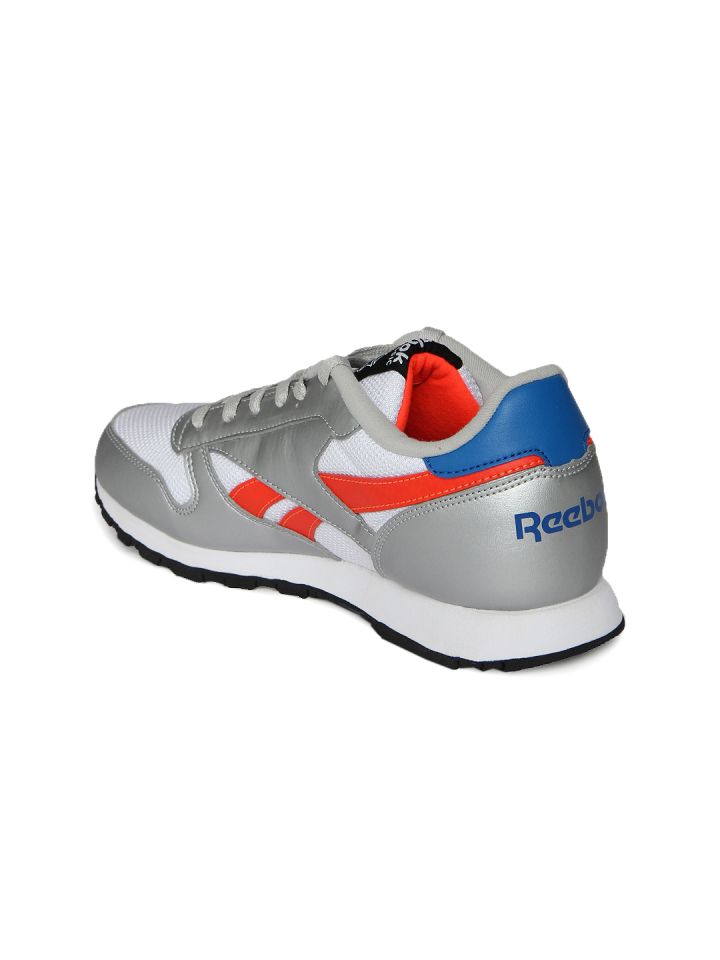 Buy Reebok Women White Silver Toned Classic Protonium Running