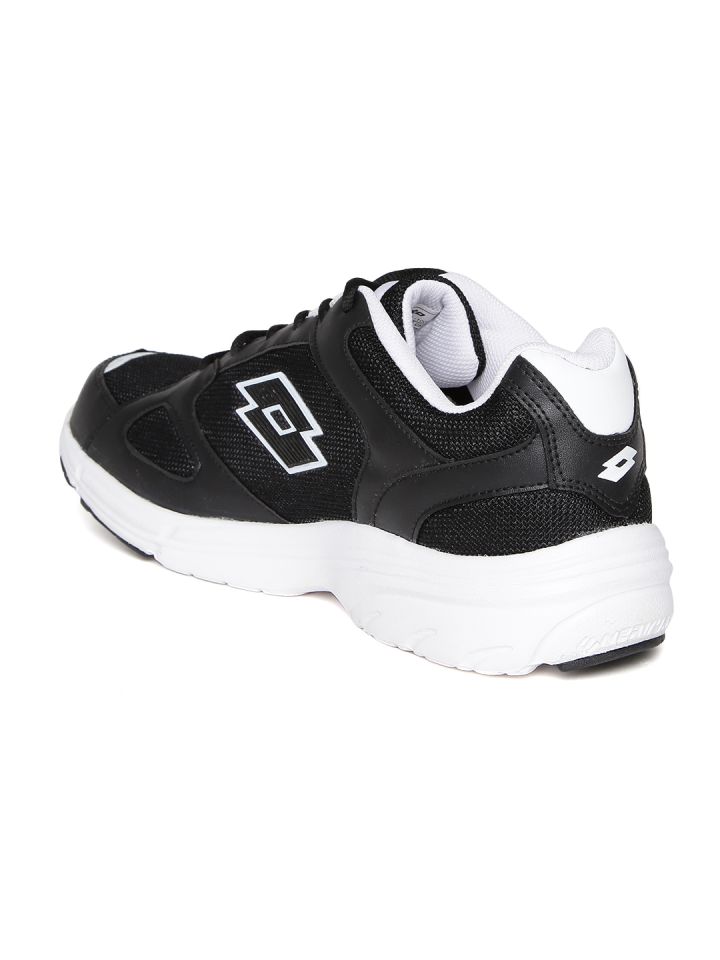Lotto Men Black OMEGA II Running Shoes