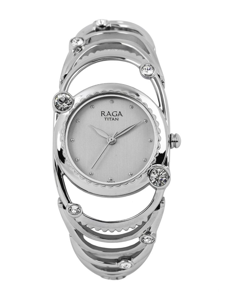 Buy Titan Raga Aurora Women Steel Analogue Watch Nl95049sm01 Watches For Women 1604178 Myntra