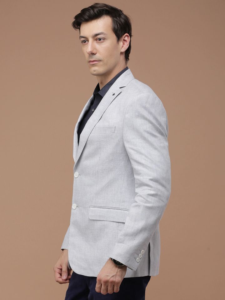 Louis philippe deals linen blazer