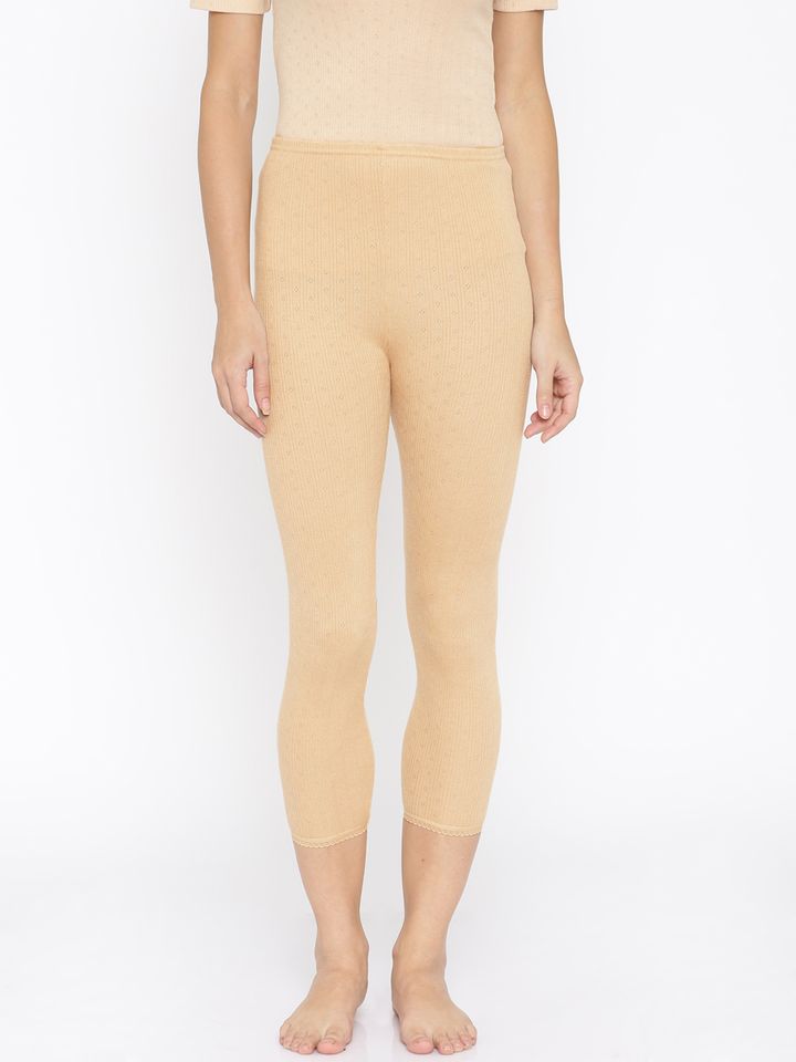 Buy Kanvin Beige Thermal Semi Long 