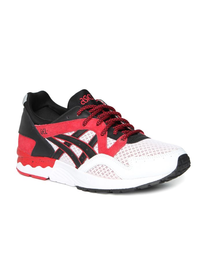 Asics gel lyte v white red online
