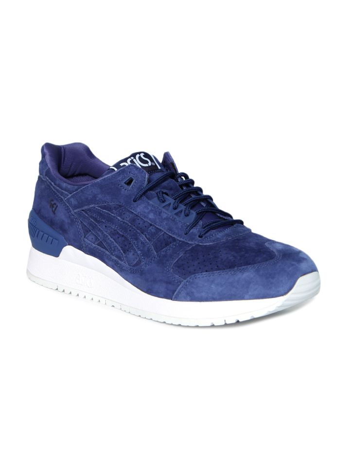 Asics gel respector blue print top