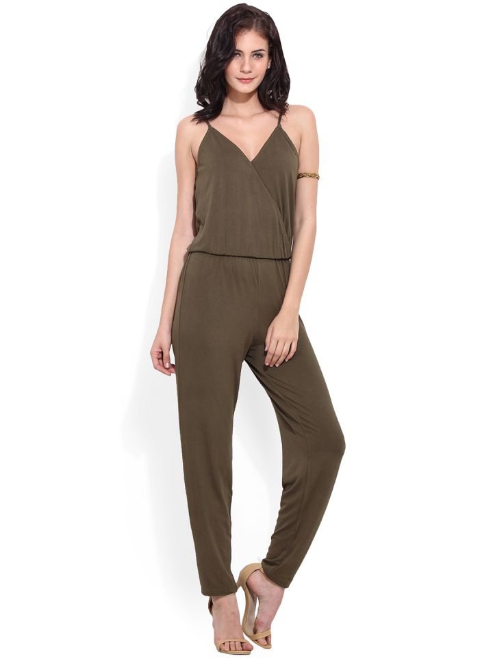 Trend Arrest Olive Green Jumpsuit