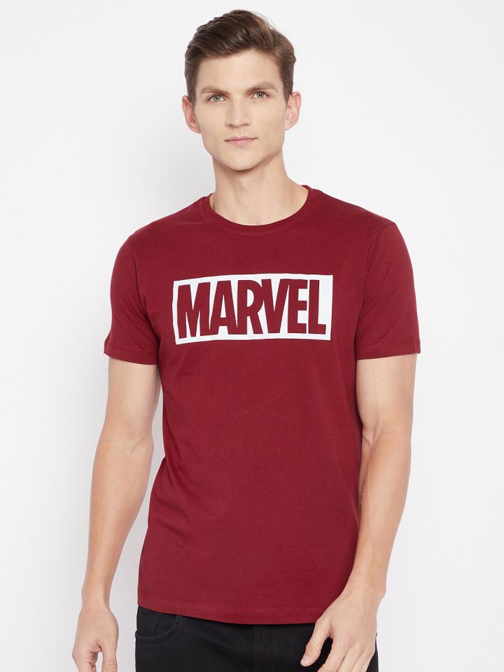 Marvel t shirts myntra clearance