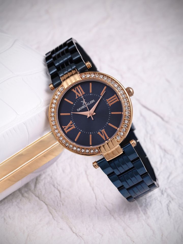 Buy Daniel Klein Premium Women Navy Dial Watch DK11138 3 Watches