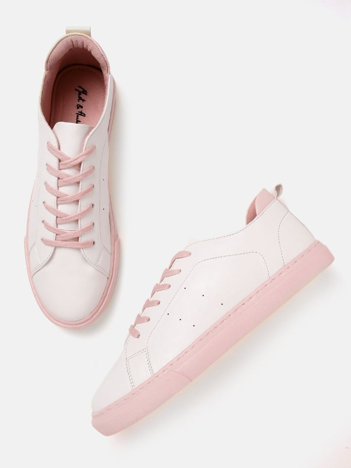 White shoes myntra on sale