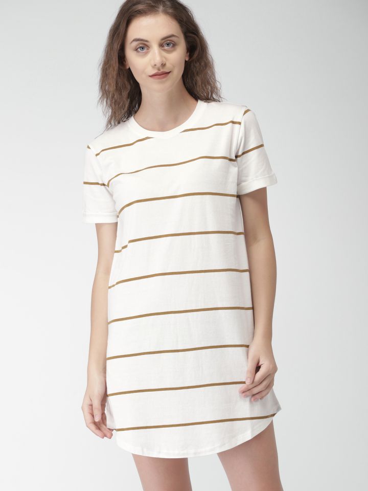Off white t shirt dress new arrivals