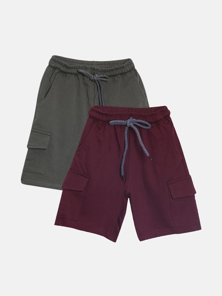 Maroon discount cargo shorts