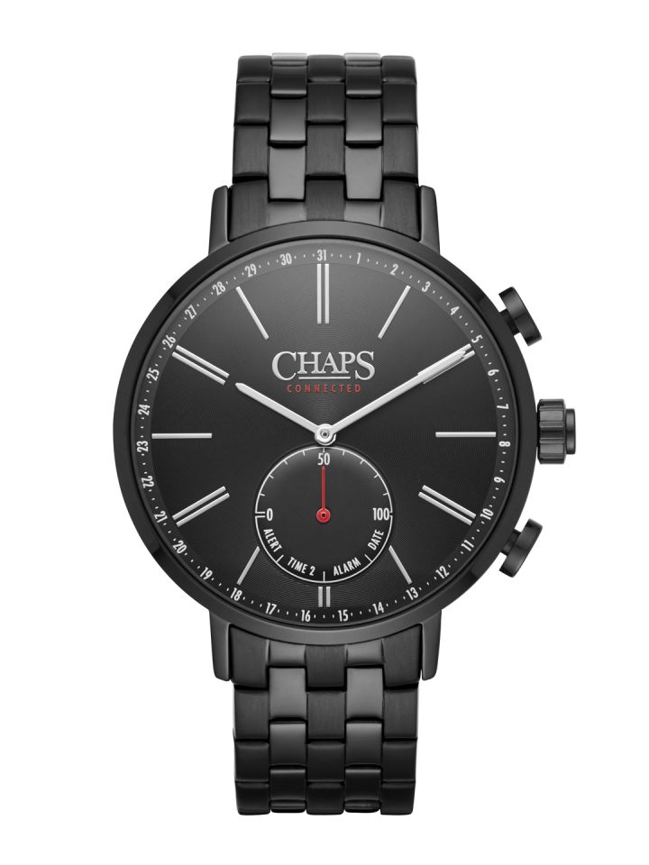 Buy CHAPS Connected Men Black Multifunction Analogue Watch