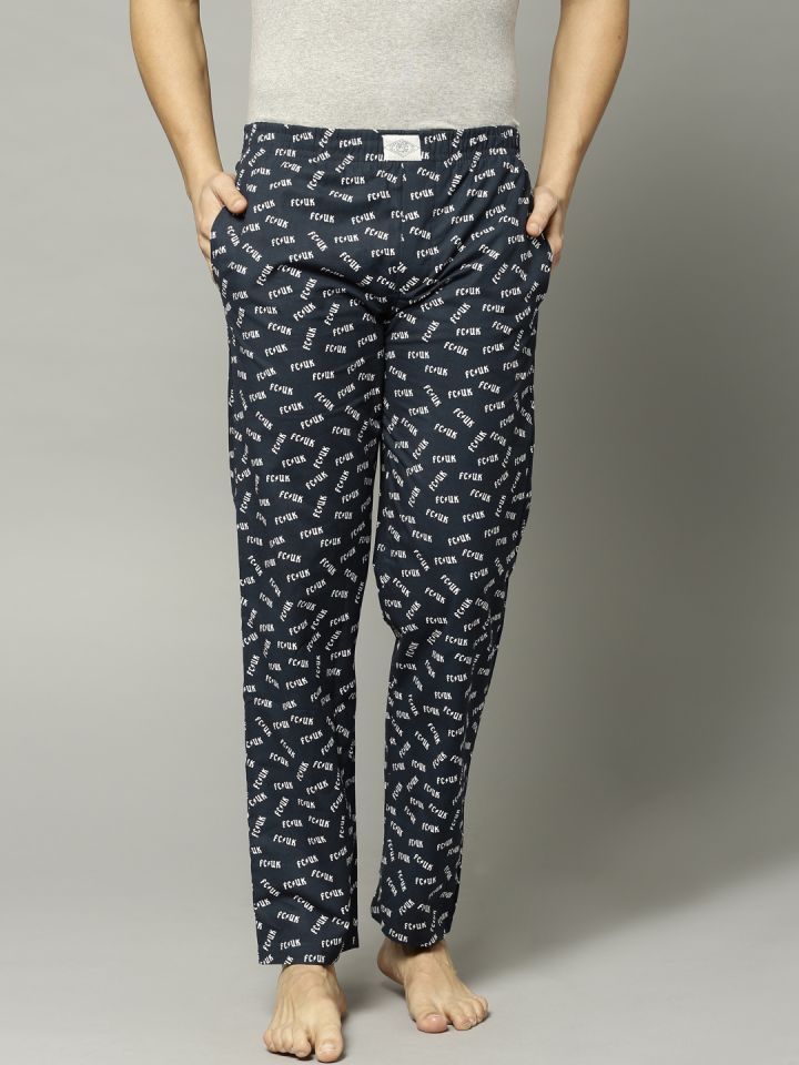 Mens navy pyjama bottoms outlet