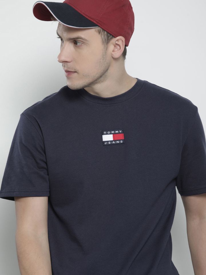 Navy tommy deals hilfiger shirt