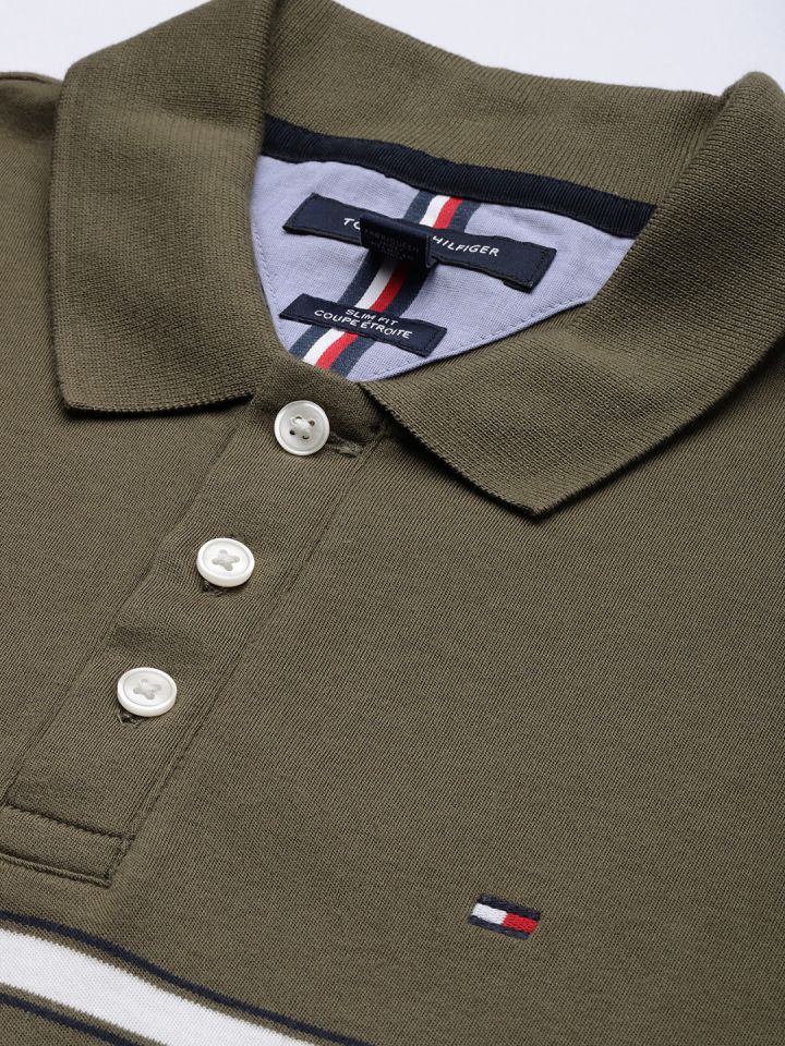 Tommy hilfiger slim 2025 fit coupe etroite polo
